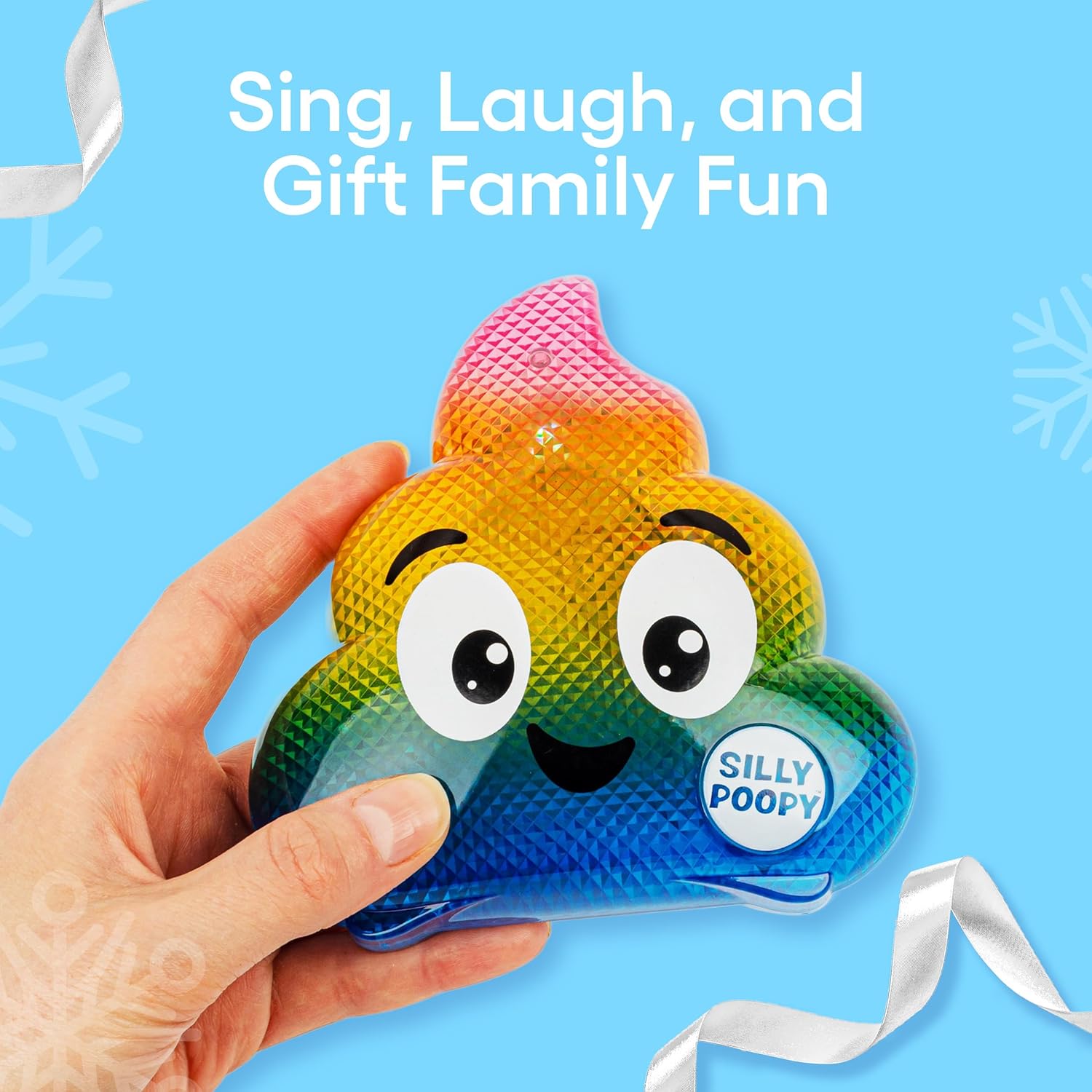 Silly Poopy's Hide & Seek by Relatable, The Talking, Singing, Rainbow Hide & Seek Toy, Fun Learning Toys for Toddlers, Interactive Toddler Toys, Perfect Stocking Stuffers or Funny Gift for Toddlers