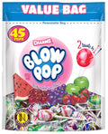 Charms Blow Pop Lollipops - Individually Wrapped Dual Candy and Gum Suckers - Peanut Free, Gluten Free - Bulk Treat for Kids and Adults - Assorted Flavors, 45 Count (29.25 oz.)