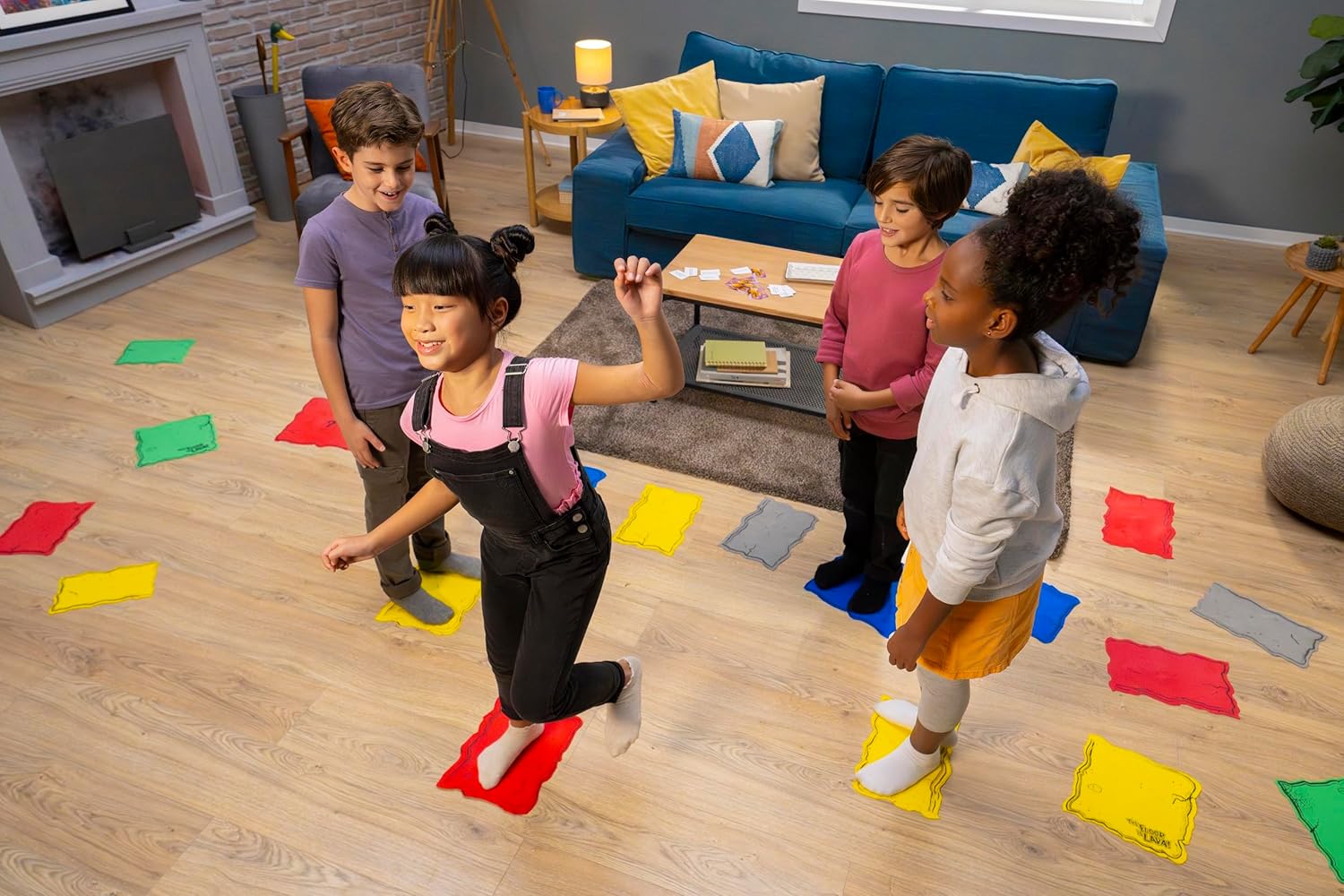 Endless Games The Original The Floor is Lava! Game by Endless Games - Interactive Game For Kids And Adults - Promotes Physical Activity - Indoor And Outdoor Safe