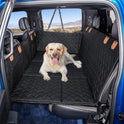 MAXFUT Dog Back Seat Extender for Truck,Truck Dog Seat Cover Back Seat,Dog Hammock for Truck,Hard Bottom Seat Extender,Pet Seat Covers for F150/RAM1500/Silverado