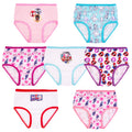 Marvel girls Spiderman and Ghost Spider  Exclusive Toddler 7-pack of 100% Combed Cotton Panties in Sizes 2/3t, 4t & 5t