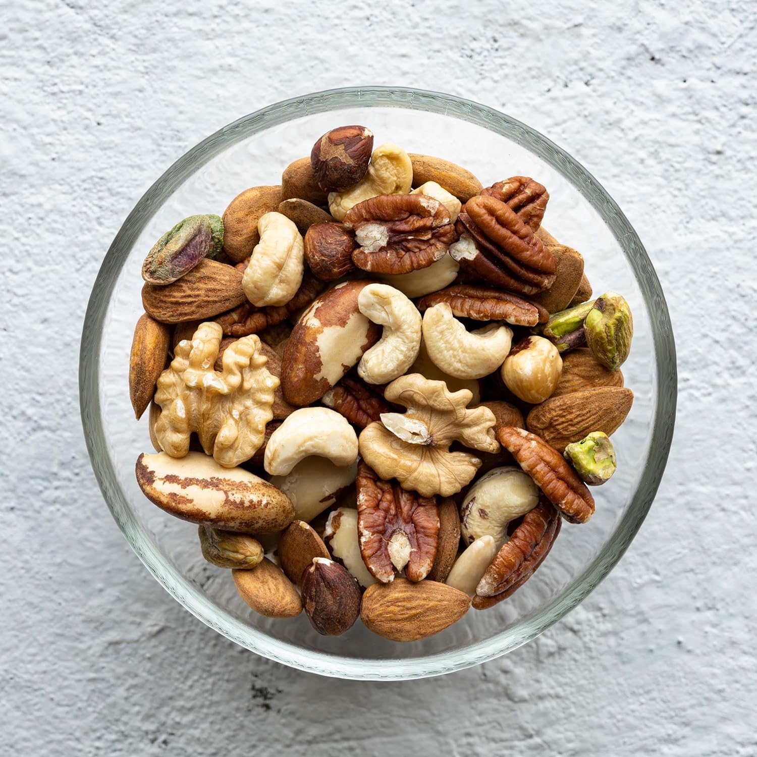 Yupik Raw Mix Nuts, 1 lb, Premium Natural Mixed Nuts with Almonds, Walnuts, Pistachios, Cashews, and Brazil Nuts, Healthy Snack,Brown, Pack of 1