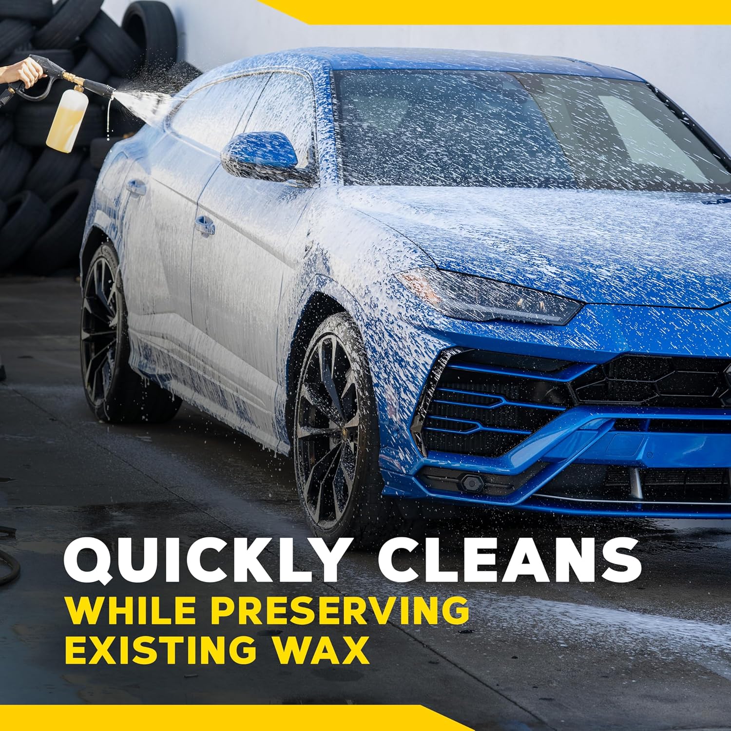 Meguiar's Gold Class Car Wash - Get Professional Results in a Foam Cannon or as a Bucket Wash - Get a Clean and Glossy Finish That's Safe for All Paint Types - 64 Oz