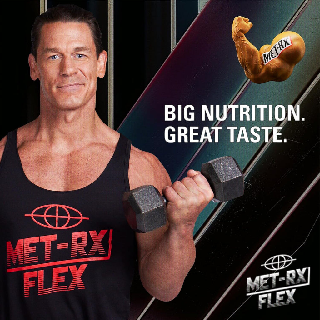MET-Rx Big 100 Protein Bar, Meal Replacement Bar, 32G Protein, Super Cookie Crunch, 3.52 Oz (Pack of 9)