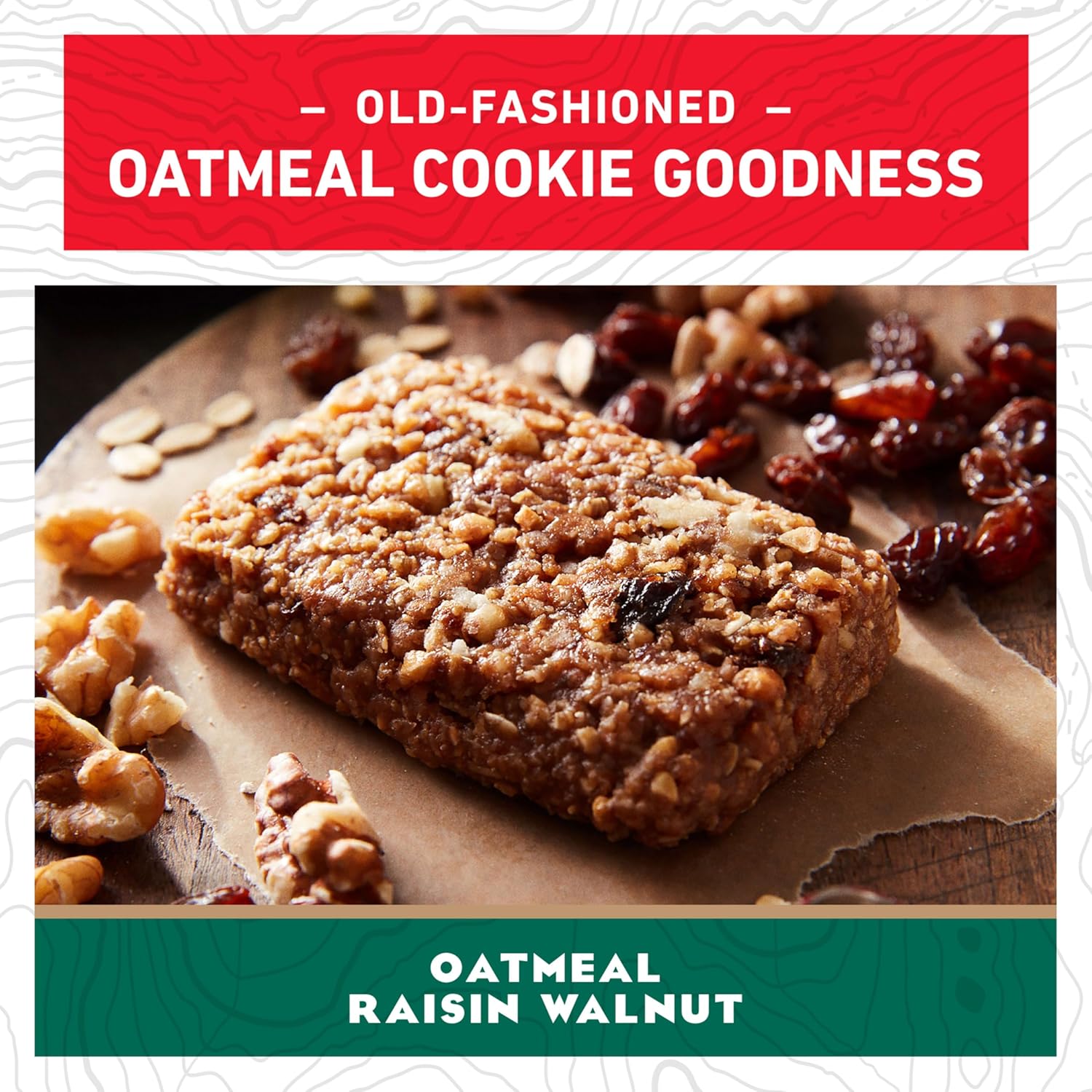 CLIF BAR - Energy Protein Bars - Oatmeal Raisin Walnut - Made with Organic Oats - Energy Bars - Non-GMO - (10 Pack)