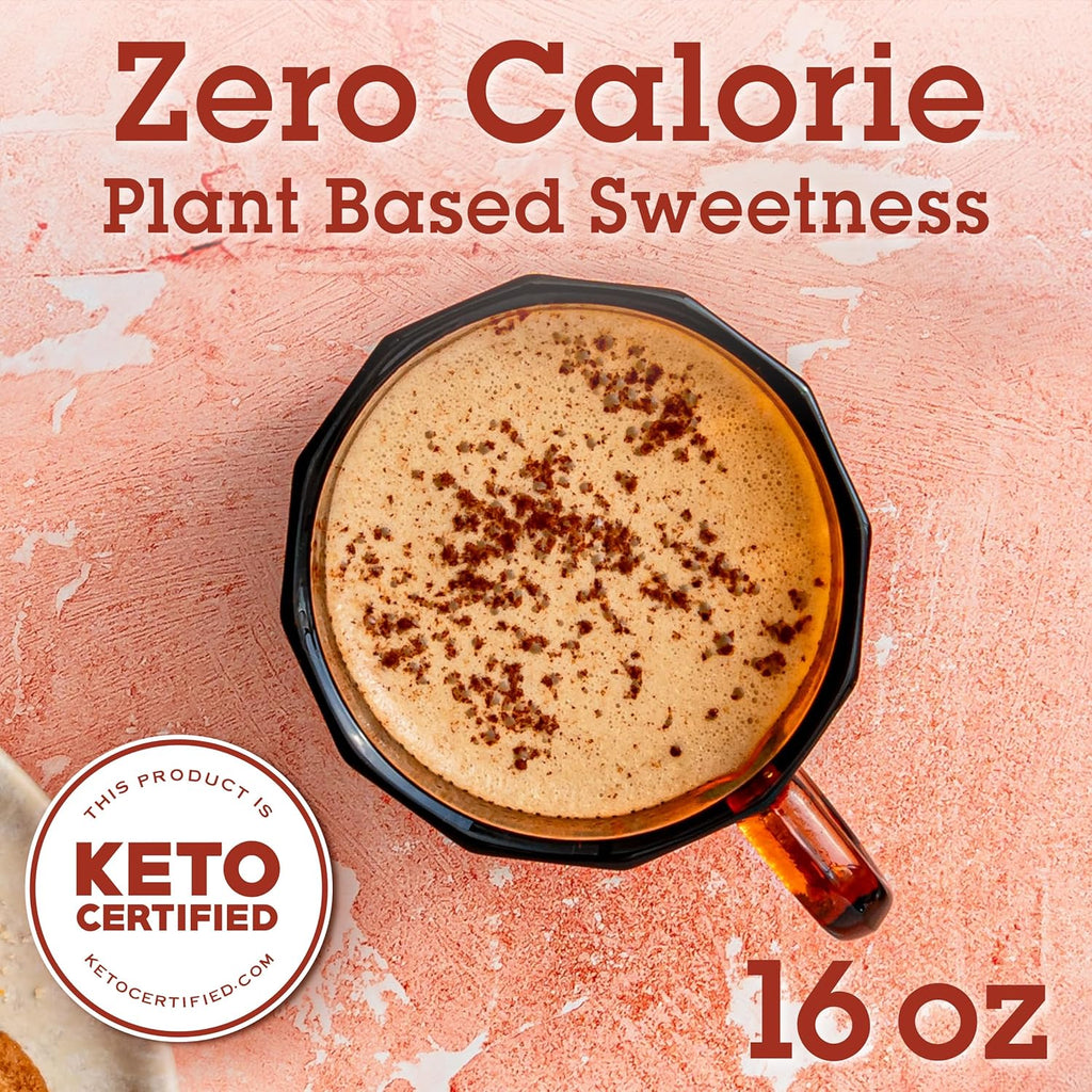 Monk Fruit In The Raw Sweetener Baker's Bag, 16 oz., Keto Certified Monk Fruit Sweetener, Zero Calories, Zero Net Carbs, Non-GMO Project Verified