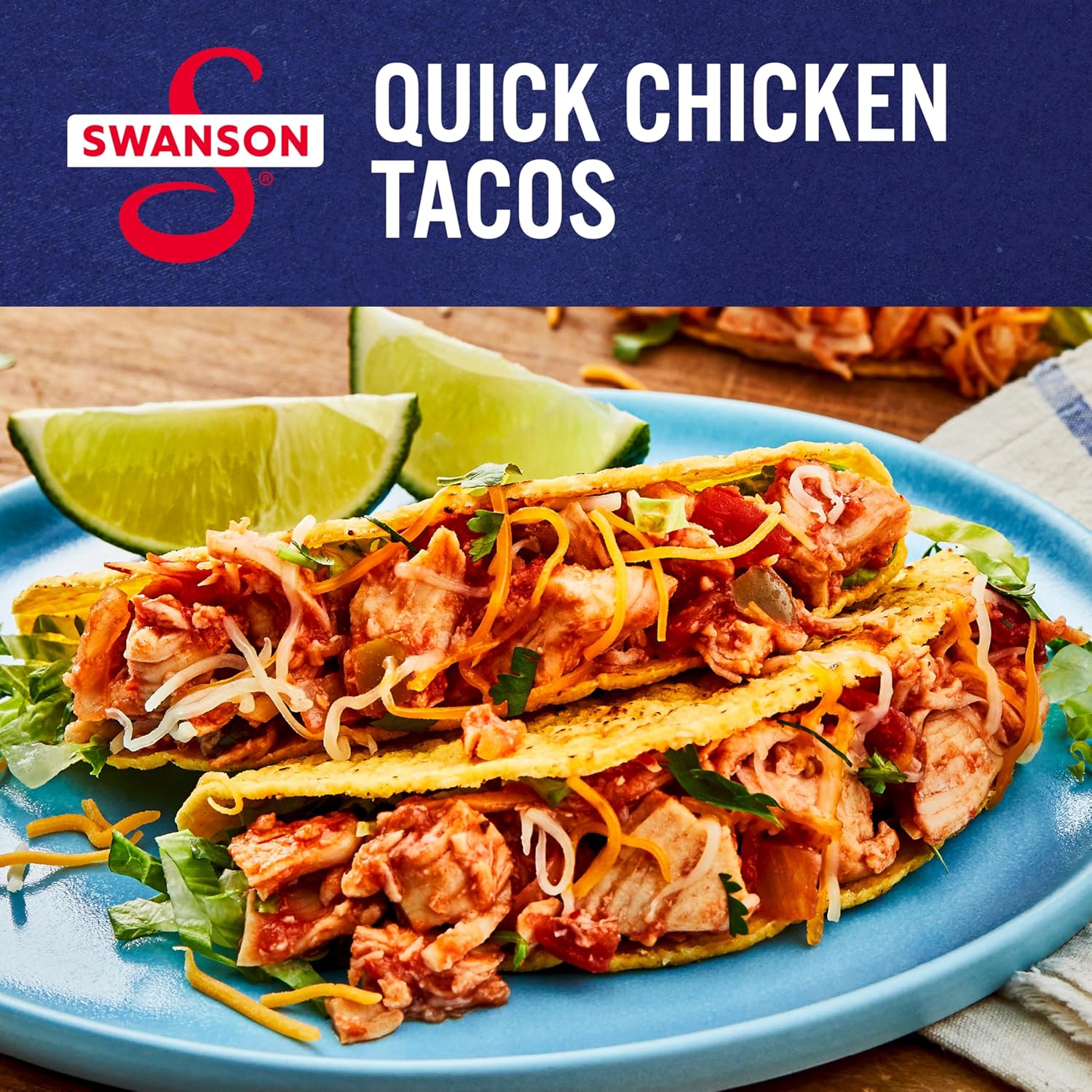 Swanson White Premium Chunk Chicken Breast with Rib Meat in Water, 4.5 oz. (Pack of 4)