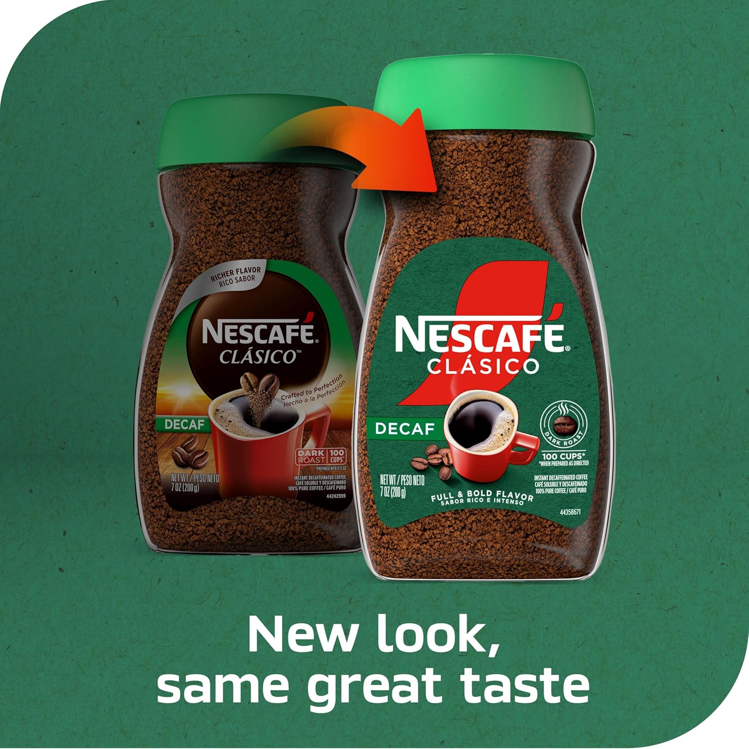 Nescafe Clasico Decaf, 7 Ounce Jar