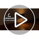 L LOHAS LED Night Light Plug in, Modern Night Lights Plug into Wall, Dusk to Dawn Sensor, Soft White 3000K, 0-100LM Adjustable Brightness, Dimmable Night Lights for Hallway Bedroom Stairway, 2 Pack