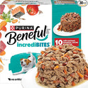 Beneful Purina Small Breed Wet Dog Food Variety Pack, IncrediBites With Real Beef, Chicken and Salmon - (Pack of 30) 3 Oz. Cans