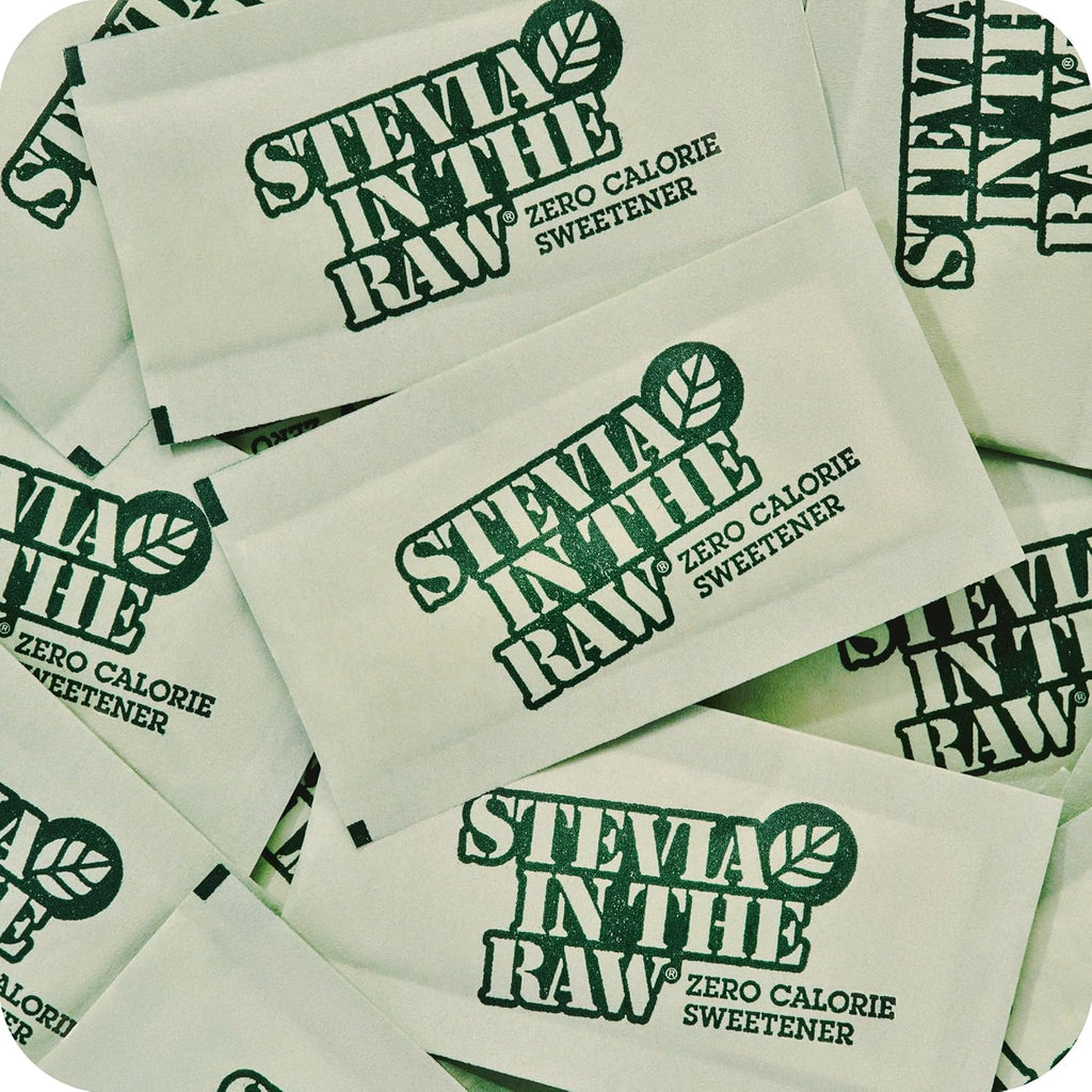 Stevia In The Raw Stevia Sweetener Packets, 200 Ct Box, 2 Pack, Zero Calorie Stevia Sugar Substitute Packets, No Erythritol or Artificial Flavors, Vegan, Gluten Free, Kosher, Low Glycemic Index