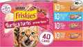 Purina Friskies Gravy Wet Cat Food Variety Pack, Surfin’ and Turfin’  Filets Favorites - (Pack of 40) 5.5 oz. Cans