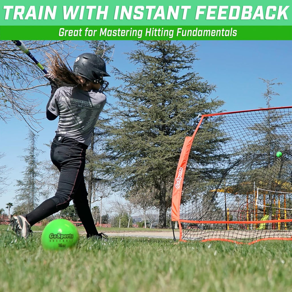 GoSports Weighted Training Balls - Choose Baseball or Softball - Hitting & Pitching Training for All Skill Levels - Improve Power and Mechanics