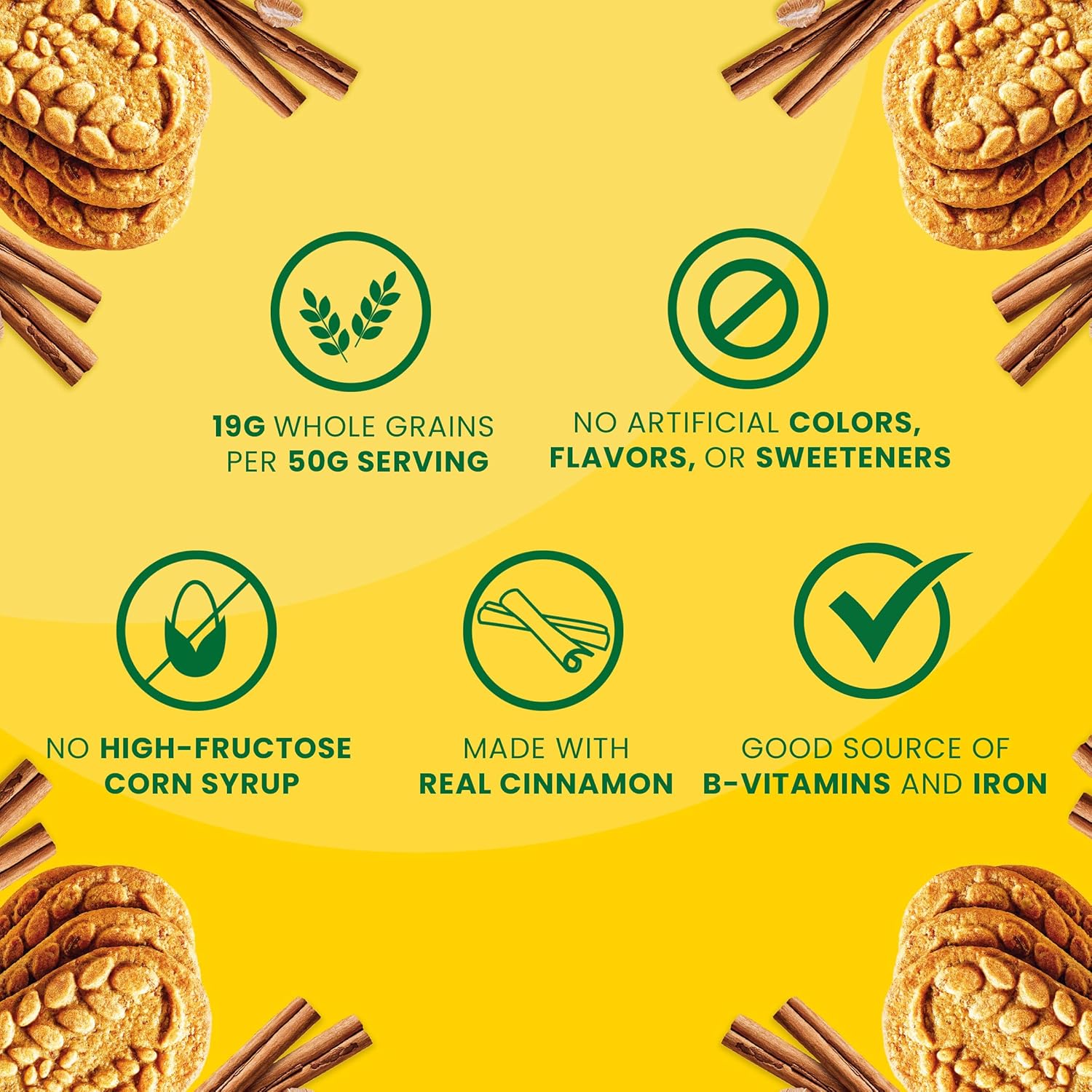 belVita Breakfast Bars Biscuits, Cinnamon Brown Sugar, Value Pack, 12 Packs (4 Biscuits Per Pack)