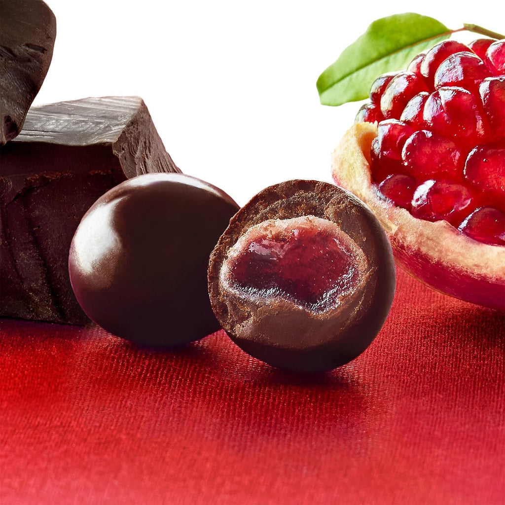 BROOKSIDE Dark Chocolate and Pomegranate Flavored Snacking Chocolate Bag, 21 oz