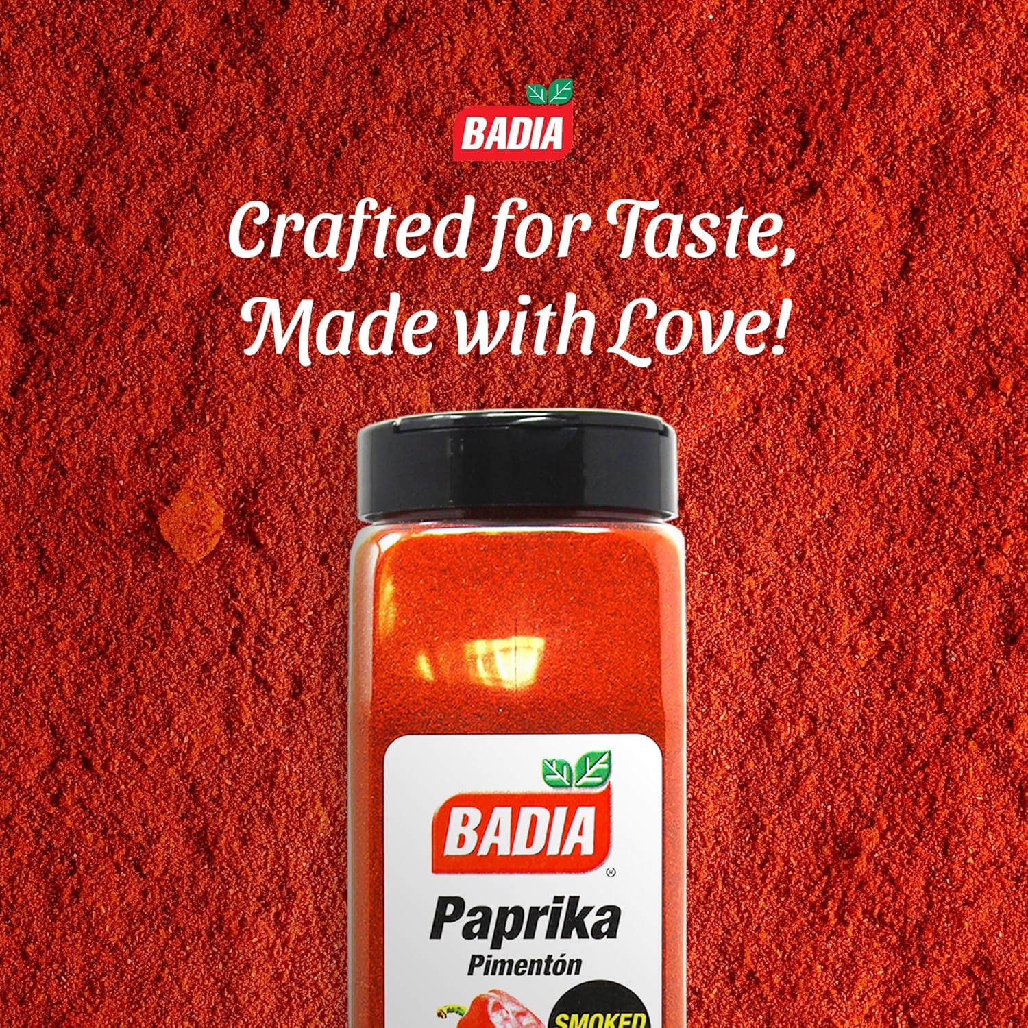 Badia Smoked Paprika, 16 oz - Rich, Smoky Flavor for Cooking, Grilling & Seasoning, All-Natural Spice