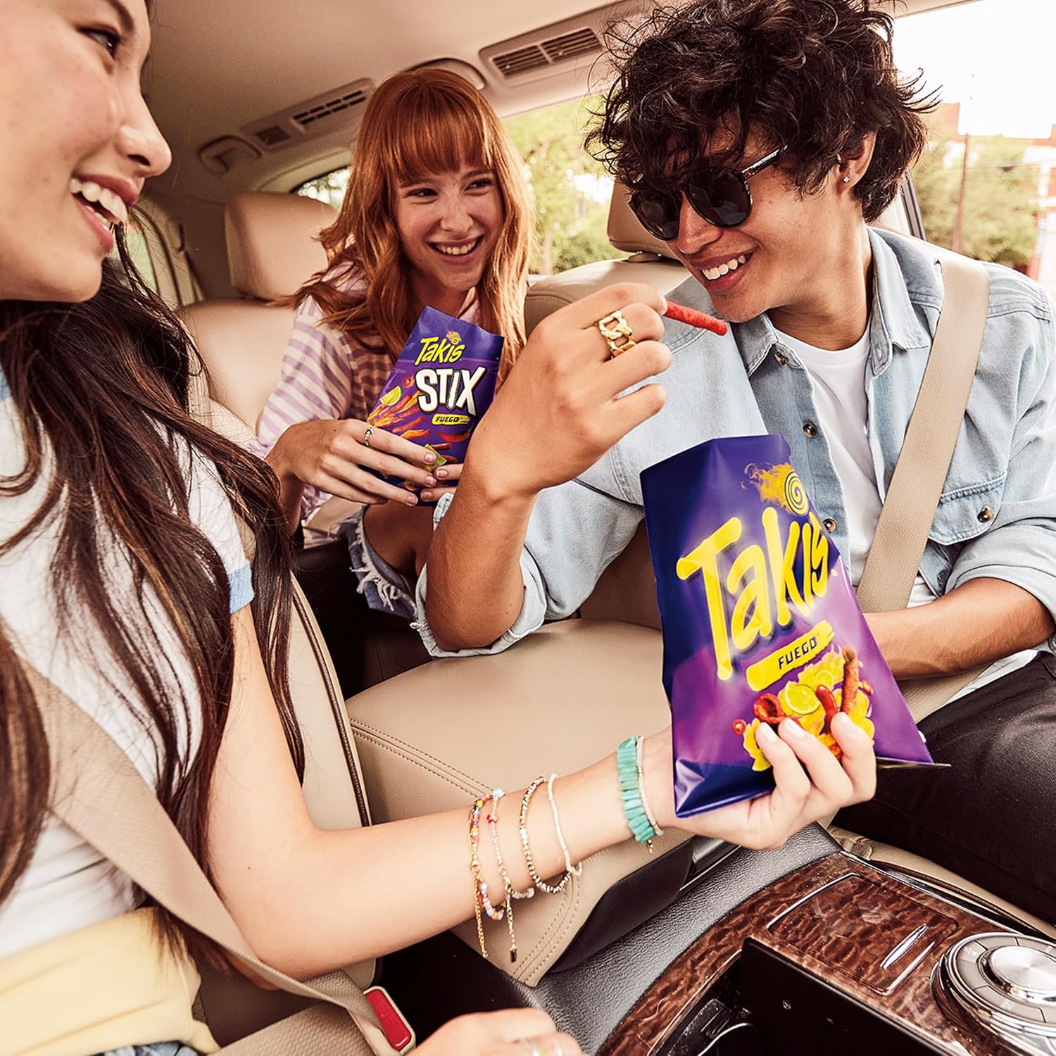 Takis 18 pc / 1 oz Variety Pack, Assorted Flavored Mixed Rolled Tortilla Chips – (5) Fuego, (5) Blue Heat, (4) Nitro, (4) Crunchy Fajitas
