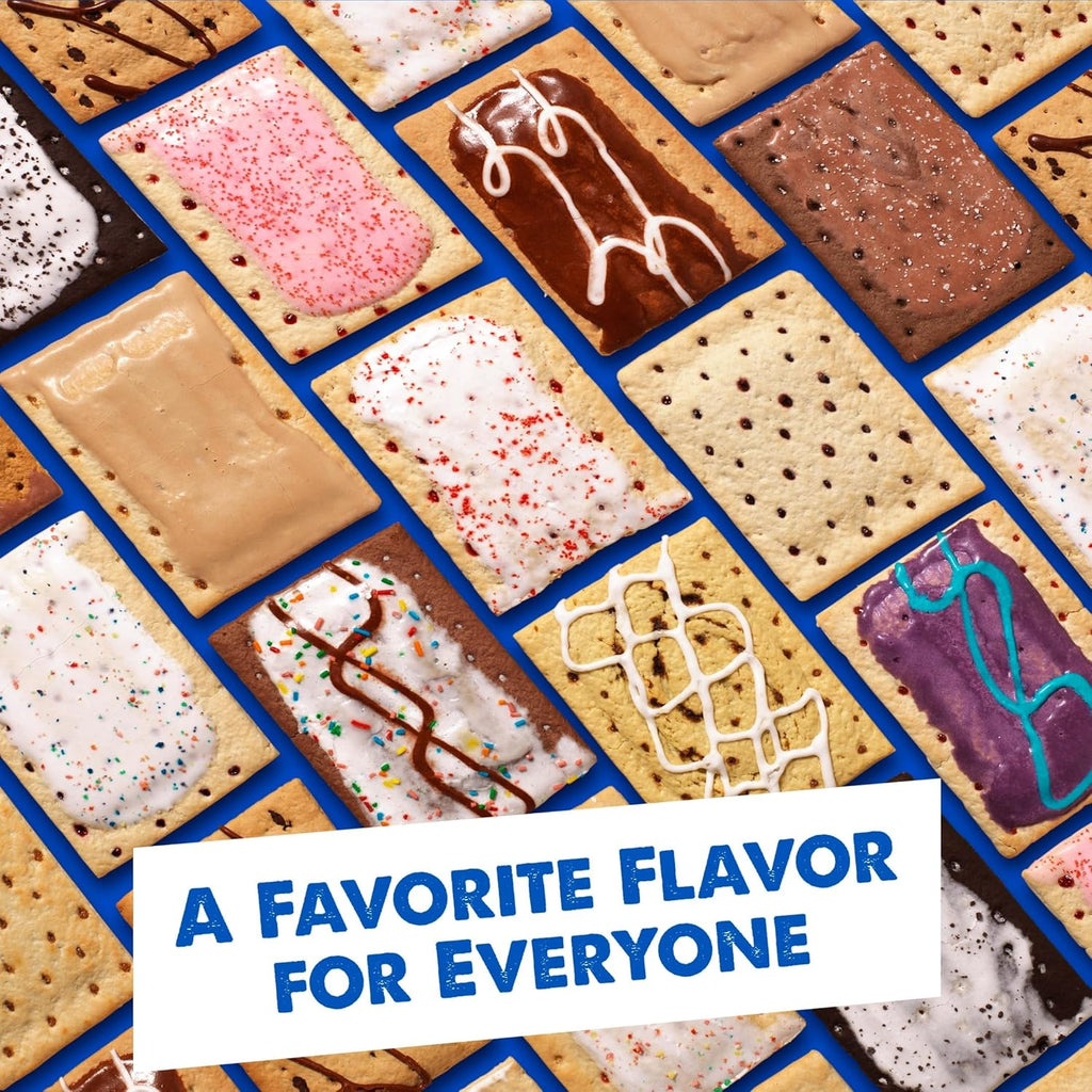 Pop-Tarts Toaster Pastries, Breakfast Foods, Kids Snacks, Family Pack, Frosted Brown Sugar Cinnamon (32 Pop-Tarts)
