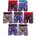 Spiderman boys Boxer Brief Multipacks With Multiple Print Choices Available in Sizes 4, 6, 8, 10, and 12