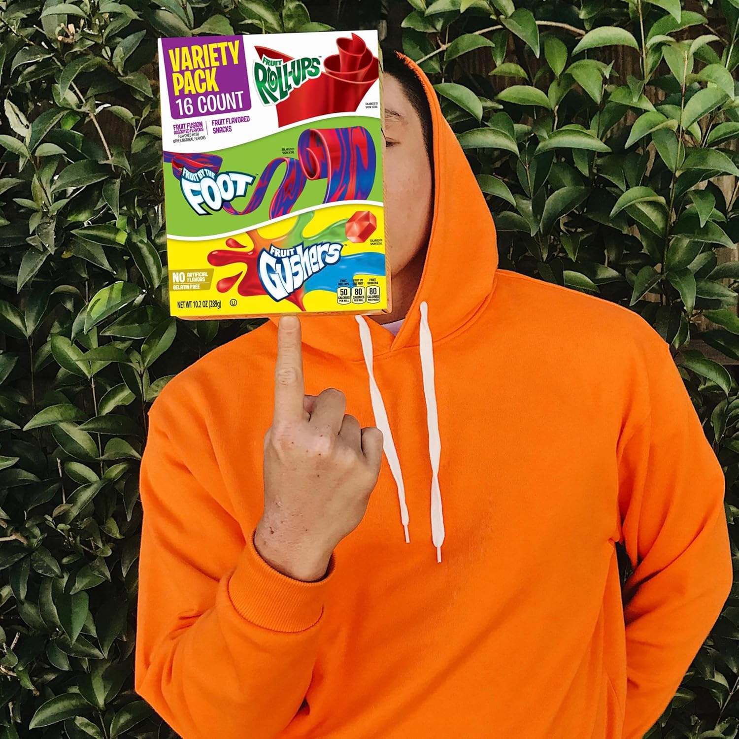 Fruit by the Foot Snacks Variety Pack - Fruit Roll-Ups, Gushers, Gluten Free Gummy Kids Snack, Good Source of Vitamin C, 16 Individually Wrapped Pouches, Perfect for On The Go, 10.2 oz Box