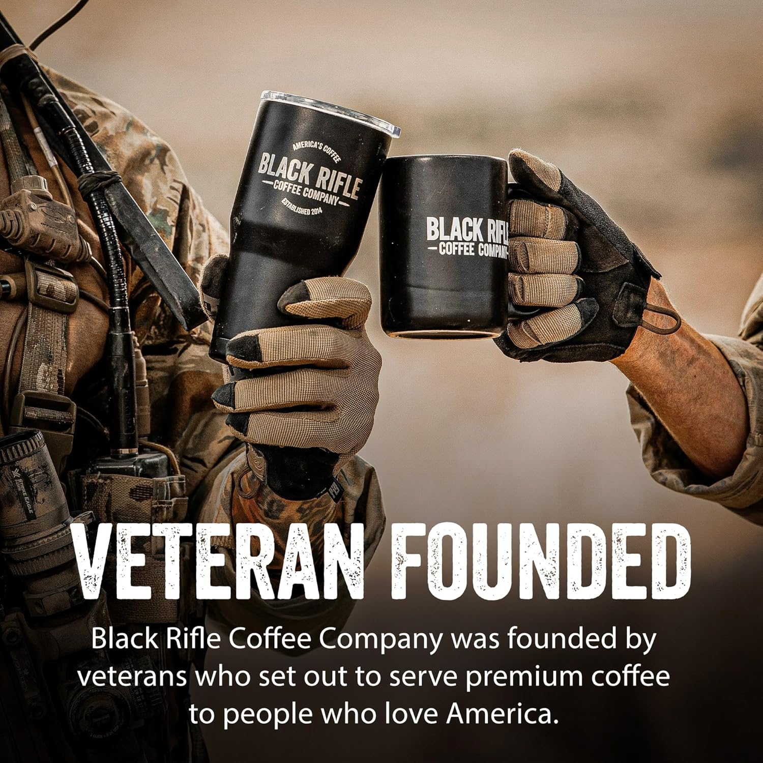 Black Rifle Coffee Company Supply Drop Variety Pack (48 Count of K Cups) - Silencer Smooth, AK Espresso, Just Black, & BeyondBlack KCup Pods - K Cups Coffee Variety Pack