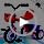 Tricycle for Toddlers 1-3 3-5 Year Olds, Spider Toddler Bike Baby Balance Bike with Colorful Lighting Wheels & Large Basket, Birthday Gift and Toy for 1 2 3 4 5 Year Olds Boys and Girls