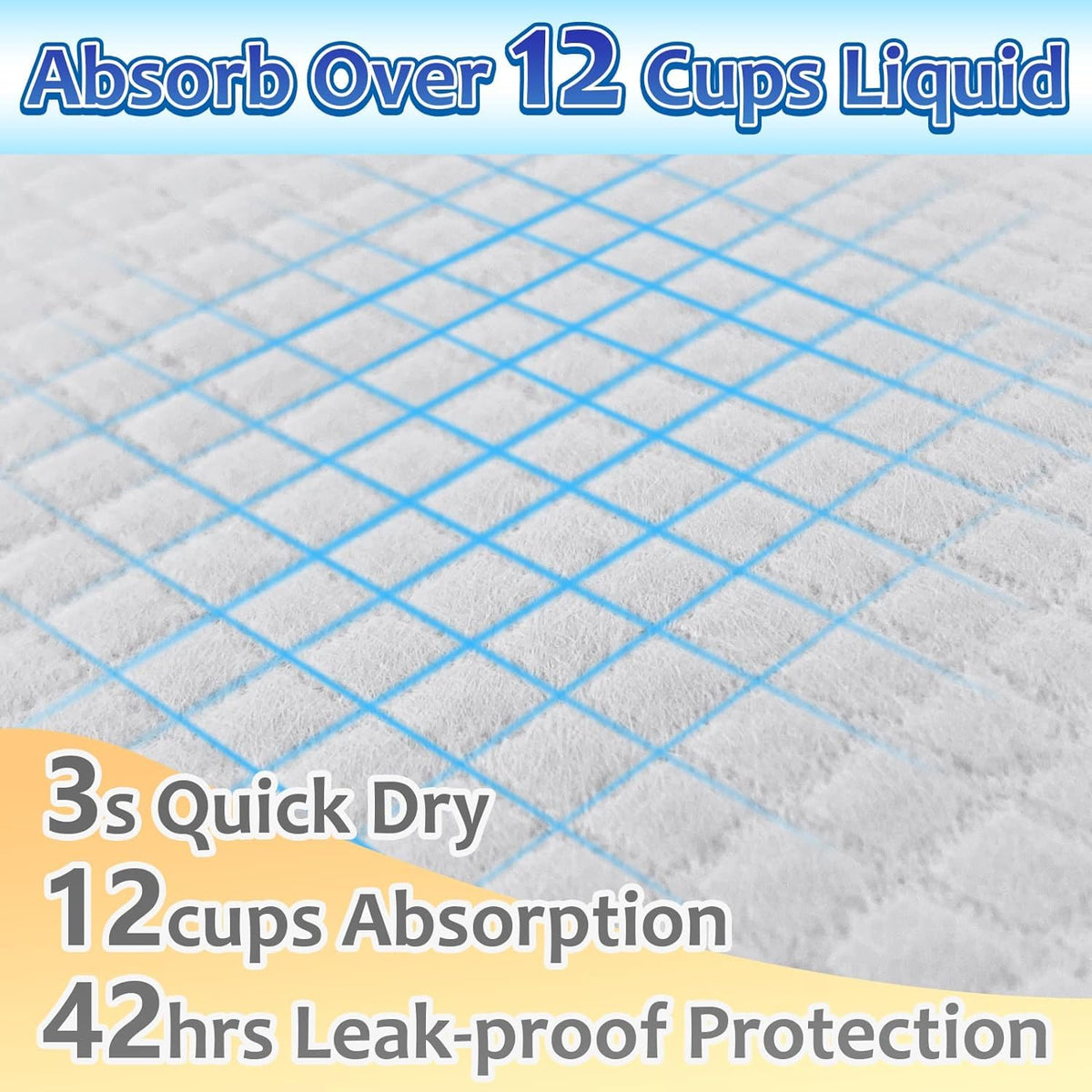 Dog Pee Pads Extra Large 30"x36", 30 Count Super Absorbent Pee Pads for Dogs, Disposable Urine Bed Pads for Doggie, Thicken XXL Puppy Pads, Piddle Pads X-Large for Indoor, Outdoor Use - Mart Station