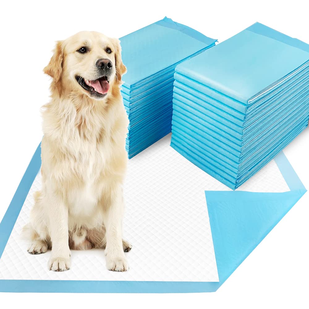 Dog Pee Pads Extra Large 30"x36", 30 Count Super Absorbent Pee Pads for Dogs, Disposable Urine Bed Pads for Doggie, Thicken XXL Puppy Pads, Piddle Pads X-Large for Indoor, Outdoor Use - Mart Station
