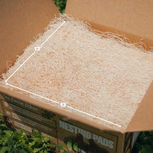 Eaton Pet and Pasture Nesting Pads for Laying Hens, 13" x 13", 10 Pack - Mart Station