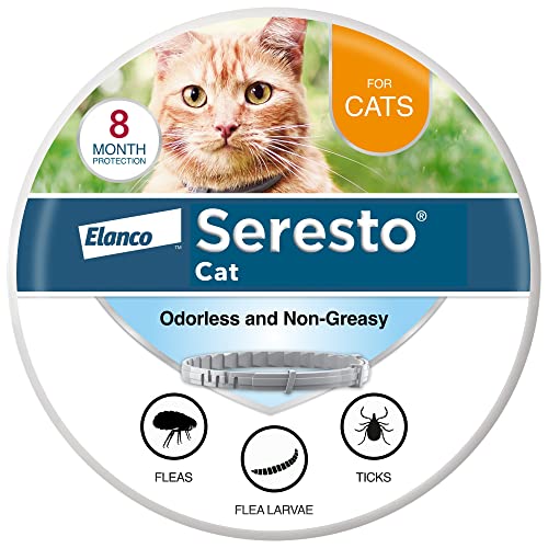 Seresto Cat Vet-Recommended Flea & Tick Treatment & Prevention Collar for Cats | 8 Months Protection - Mart Station