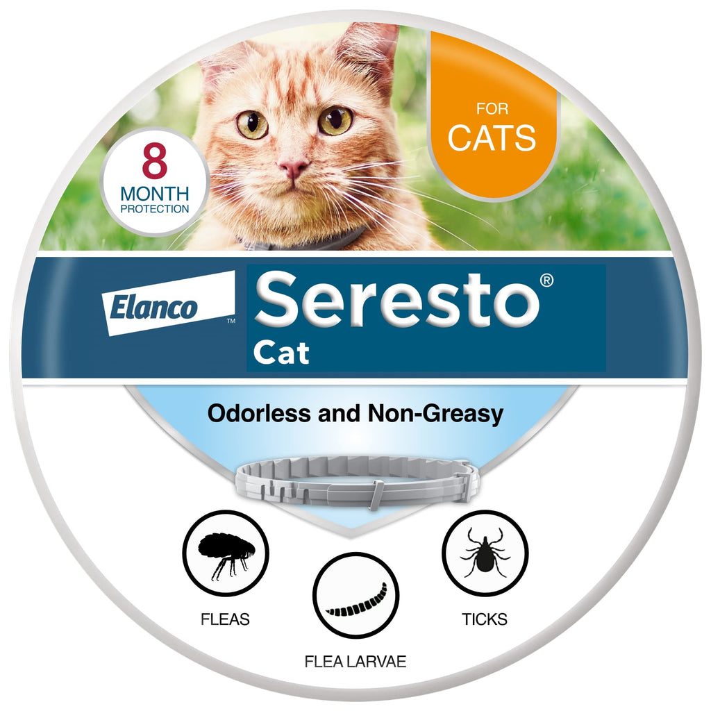 Seresto Cat Vet-Recommended Flea & Tick Treatment & Prevention Collar for Cats | 8 Months Protection - Mart Station